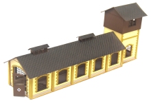 BuBi Model N60218 - N - Lokschuppen mit Wasserturm